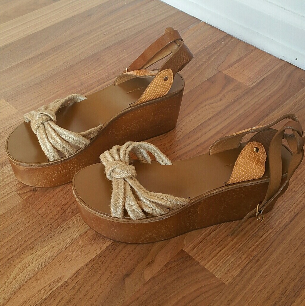 Isabel Marant 40 10 Sandals NEW Brown Leather - Picture 2 of 4